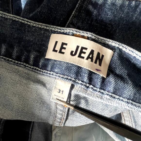 Le Jean Remy Flare Jeans in Indigo Dancer Blue Size 31 - Picture 5 of 11